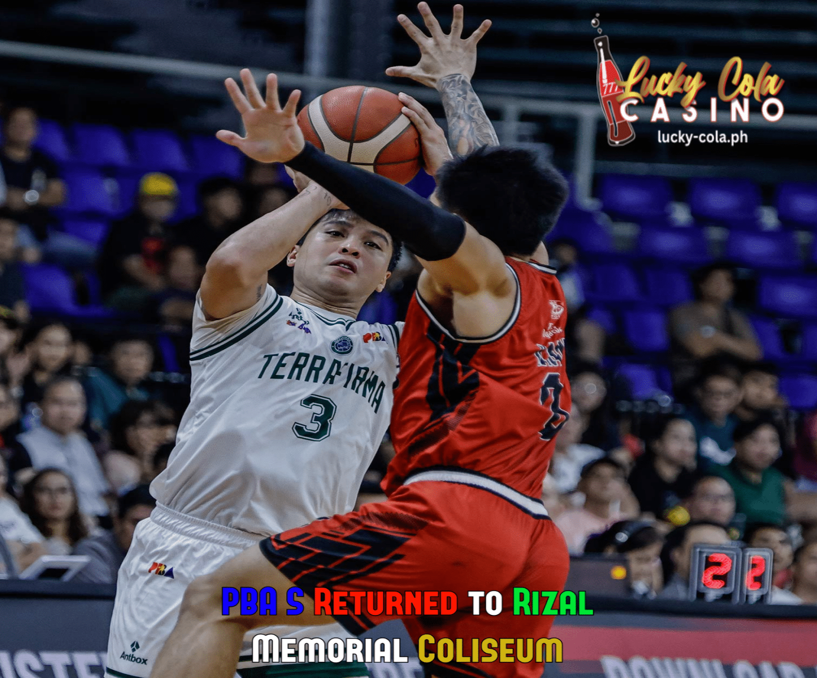 PBA Player Juami Tiongson sinks 1 Win Lucky Cola
